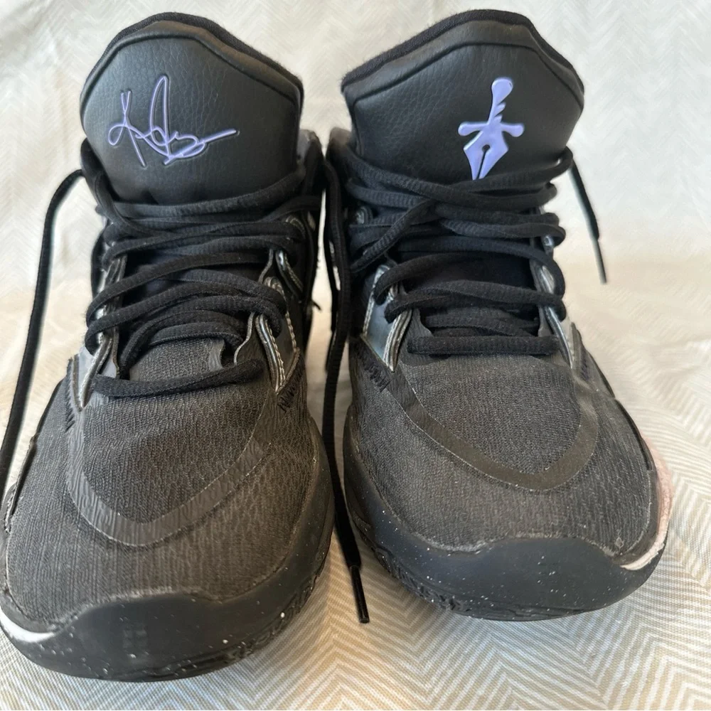 NIKE KYRIE INFINITY GS BLACK METALLIC SILVER CONCORD DD0334-005 BASKETBALL (5.5)